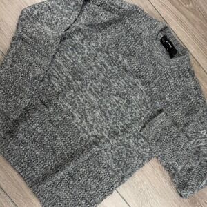 Stampd Mens Sweater Alpaca Wool Blend Knit Grey M